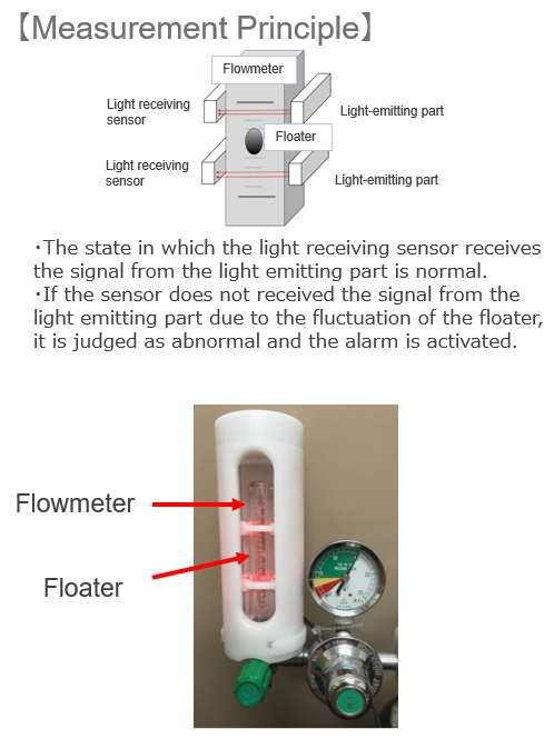 Flowmeter monitoring device