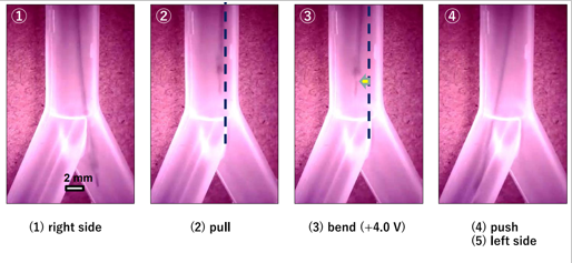 Multifunctional fiber less than 1 mm in diameter