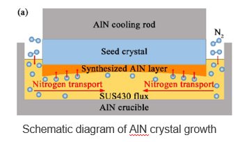 Aluminum nitride crystal