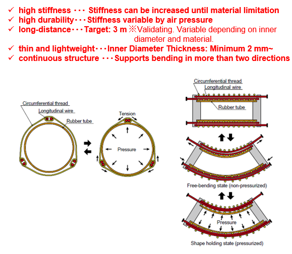 Variable stiffness cords