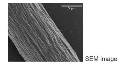 Fabrication of cellulose single filaments